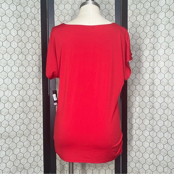 CURE. Split Short Sleeve Top - Picture 4 of 11